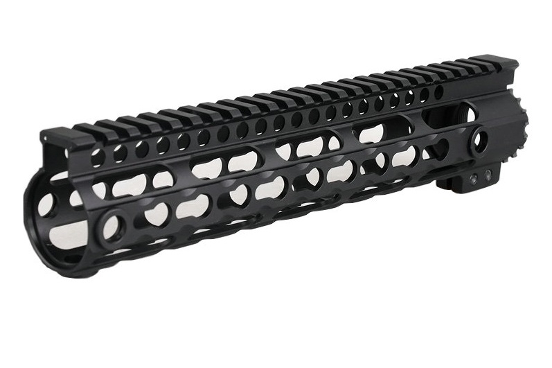 MI Style Keymod System Rail 10 inch - BK