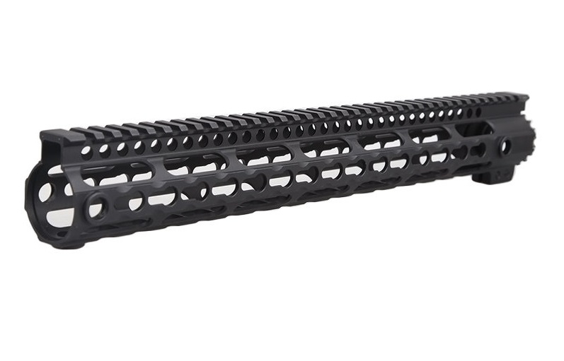 MI Style Keymod System Rail 15 Inch - BK
