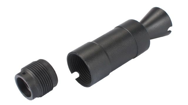 AK74U Metal Flash Hider 14mm CCW