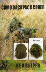 GHILLIE BACKPACK COVER (DESERT)