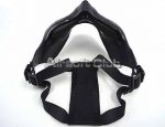 Skull Skeleton Half Face Protector Mask Black