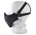 Tactical Steel Wire Half Face Mask - BK - Image 2