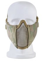Tactical Steel Wire Half Face Mask - MULTICAM