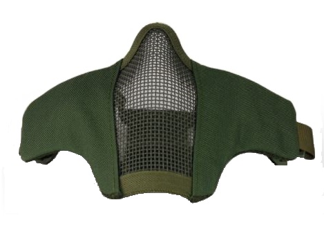 Tactical Steel Wire Half Face Mask - FG