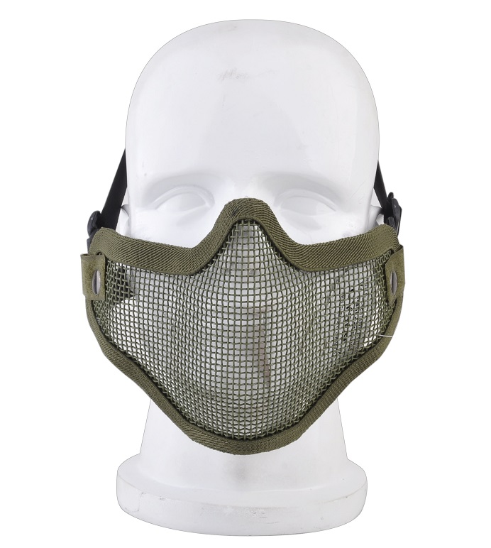 Strike Steel Mech Half Face Mask - FG