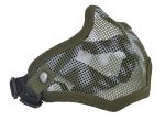 Strike Steel Mech Half Face Skull Mask - FG