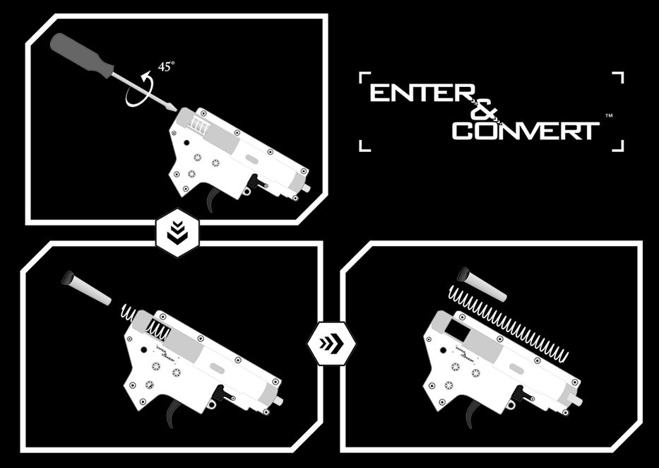 M4 NOVESKE 4" - Quick Change Spring System, FULL METAL - Image 2