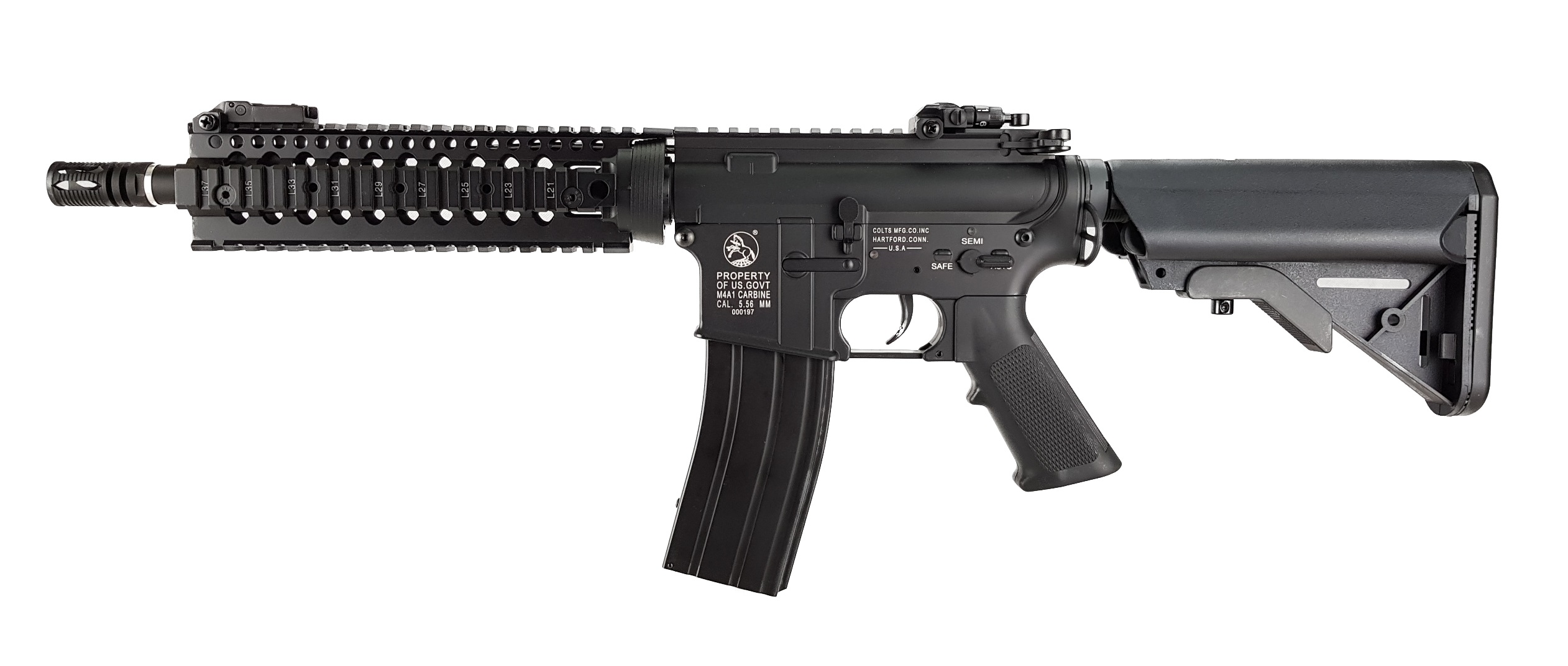 M4 DD OMEGA 9" - Quick Change Spring System +ETU, FULL METAL