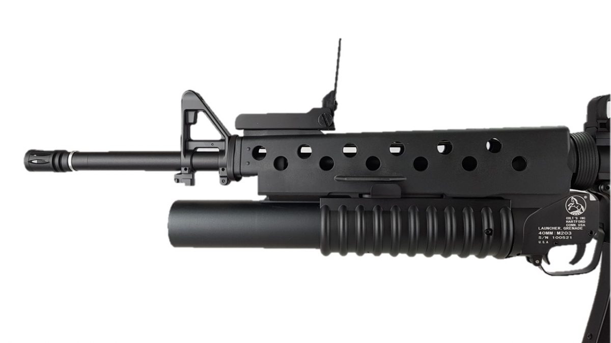 M16A4 w/M203 (SCARFACE) - Quick Change Spring System +ETU, FULL METAL - Image 8
