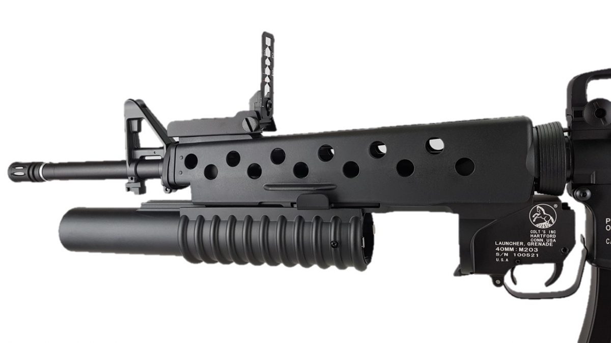 M16A4 w/M203 (SCARFACE) - Quick Change Spring System +ETU, FULL METAL - Image 6