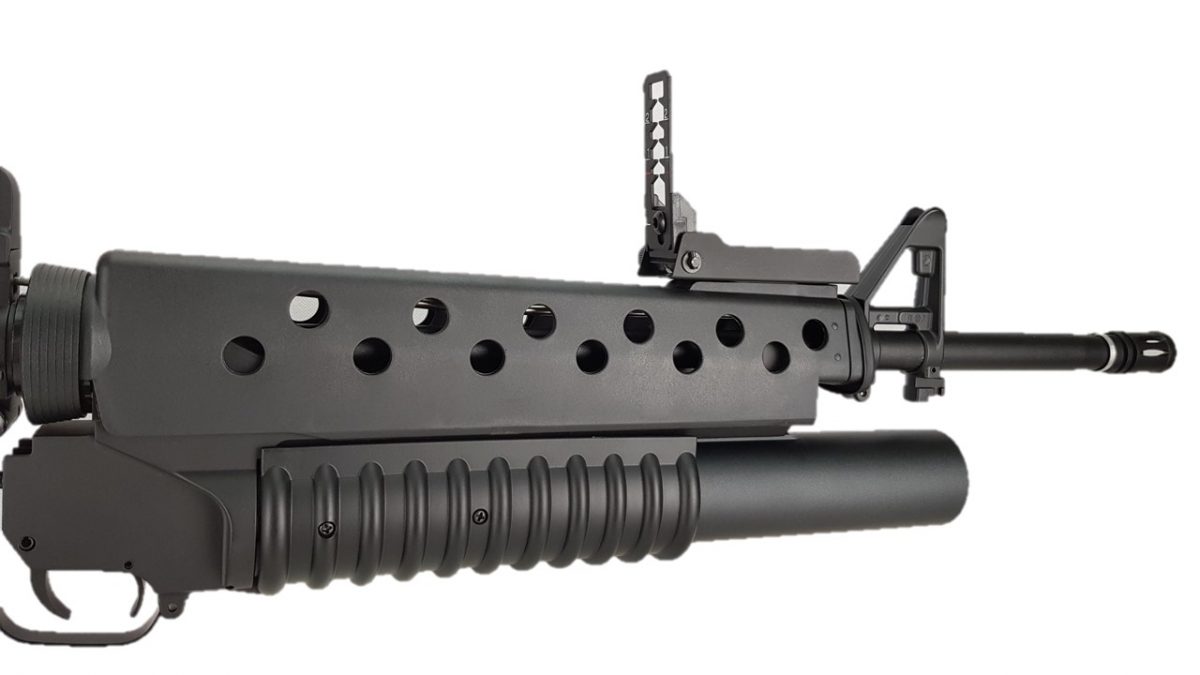 M16A4 w/M203 (SCARFACE) - Quick Change Spring System +ETU, FULL METAL - Image 4