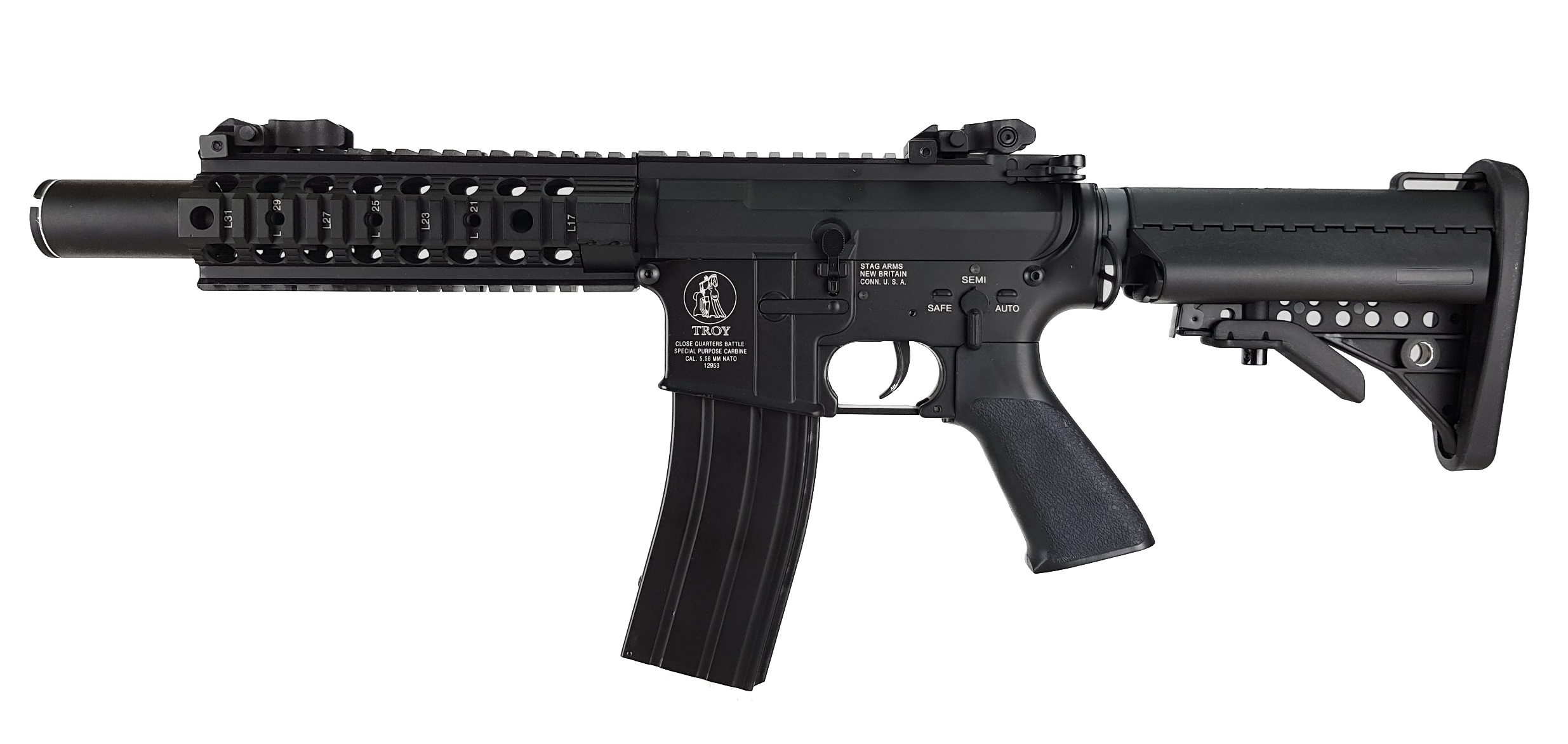 TROY M7A1 7" - Quick Change Spring System, FULL METAL