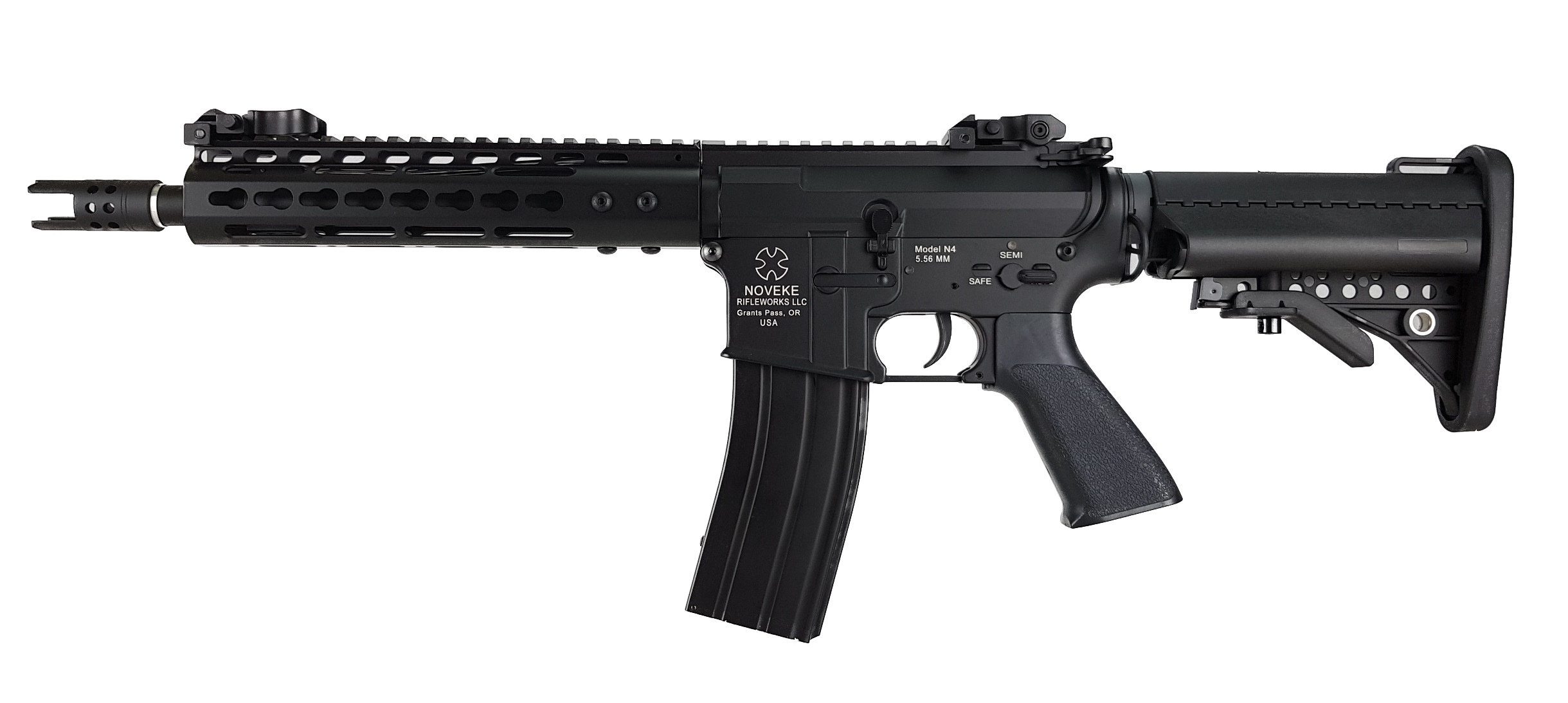 M4 NOVESKE KEYMOD 9" - Quick Change Spring System, FULL METAL 