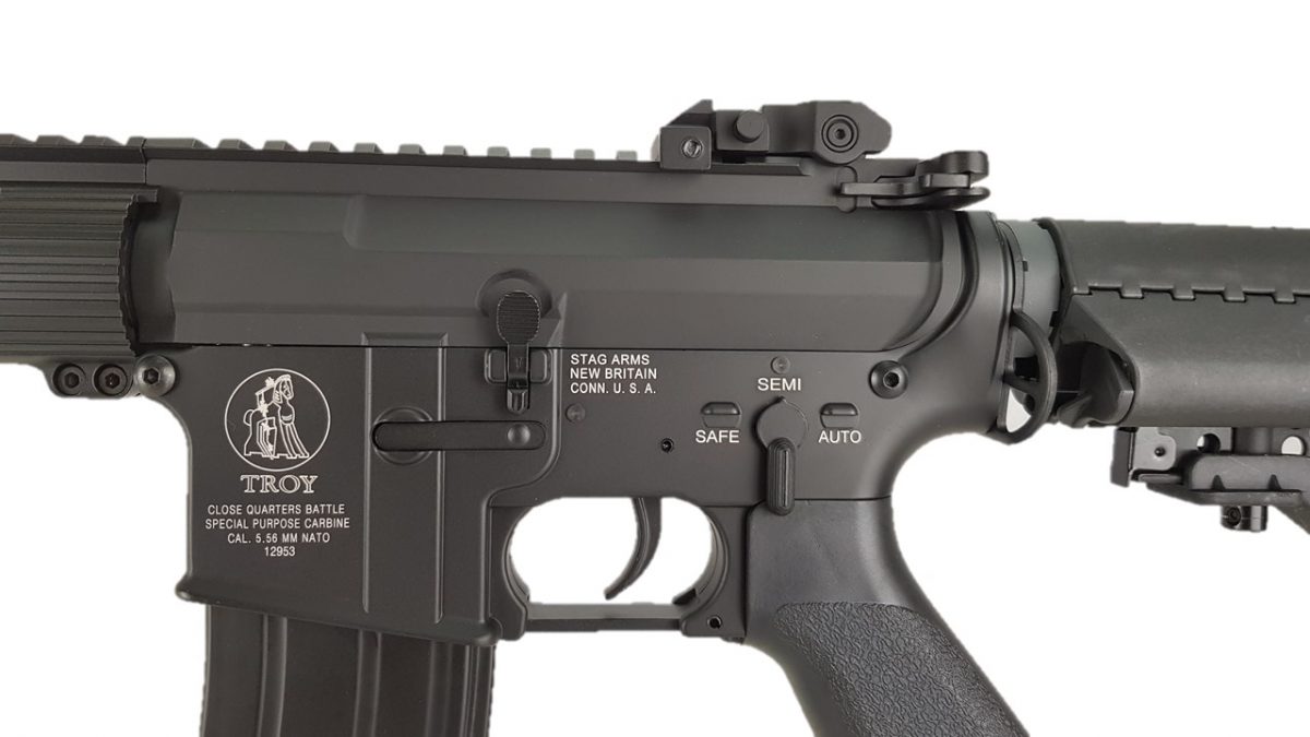 M4 TROY 15" - Quick Change Spring System, FULL METAL  - Image 5