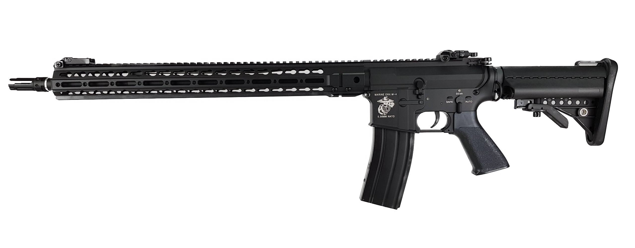 M4 TMR 18" - Quick Change Spring System, FULL METAL