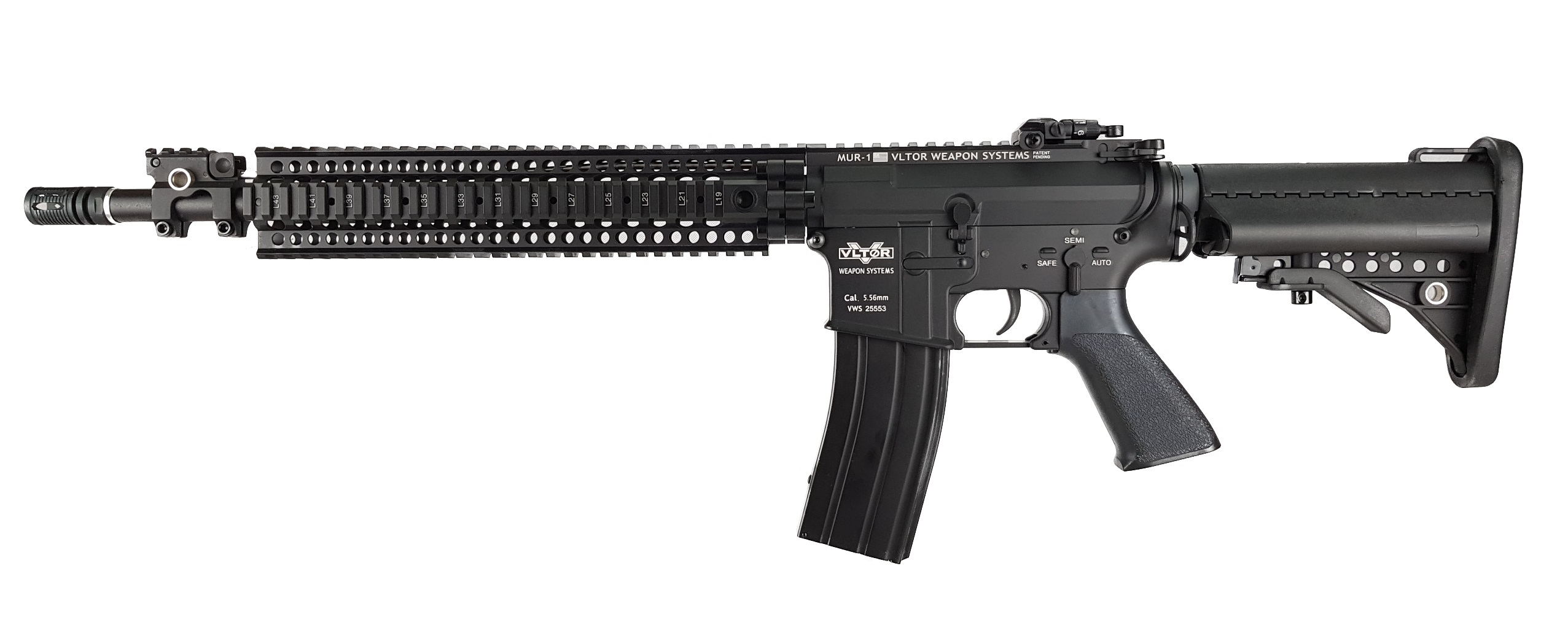 M4 VLTOR 12" - Quick Change Spring System, FULL METAL 