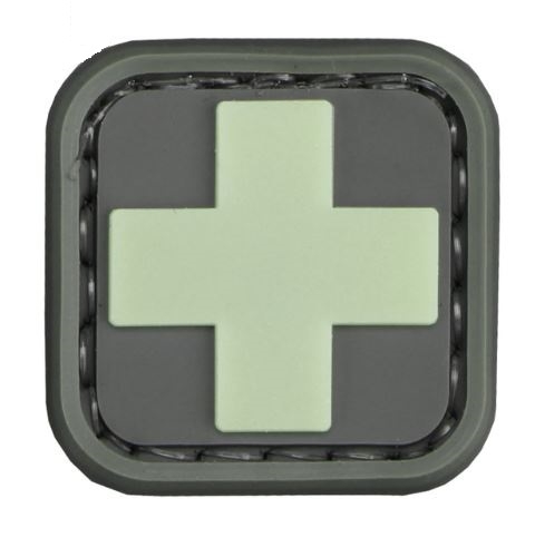 Medic Square 1inch PVC Patchs-2