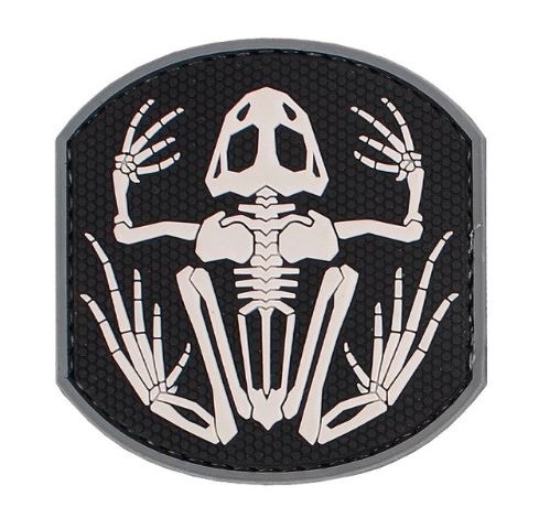 Frog Skeleton PVC Patchs-1