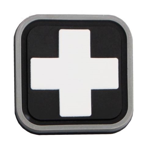 Medic Square 1inch PVC Patchs-4