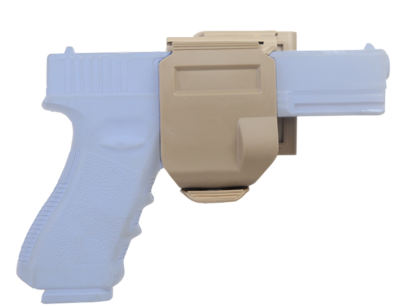 CP Style G/17/18 Gun Clip - TAN
