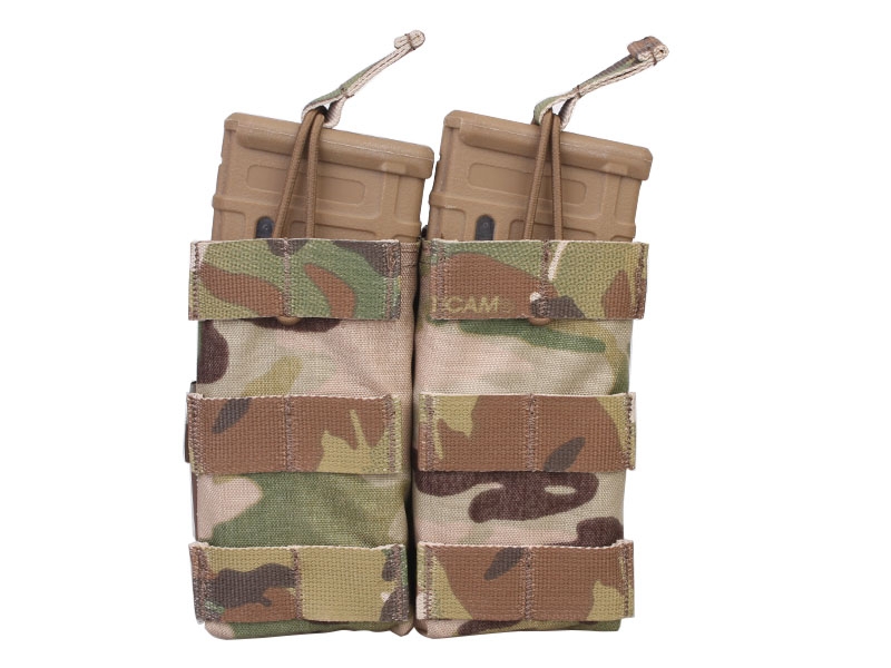  Modular Open Top Double MAG Pouch For 5.56 - MC