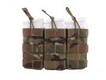  Modular Triple Open Top Magazine Pouch - MC