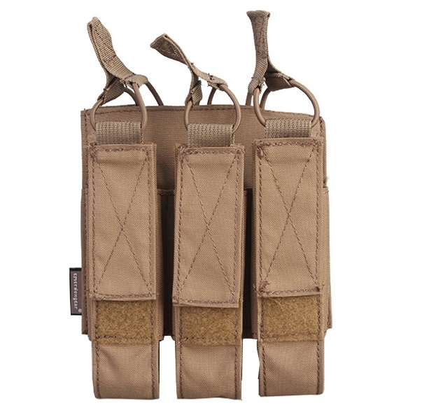 em6357cb_2.jpg Modular Triple MAG Pouch For MP7 - CB - Image 1