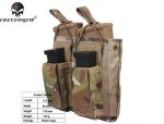  5.56 & Pistol Double Open Top Magazine Pouch - MC - Image 6