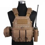 LBT6094A style Plate Carrier w 3 pouches - CB