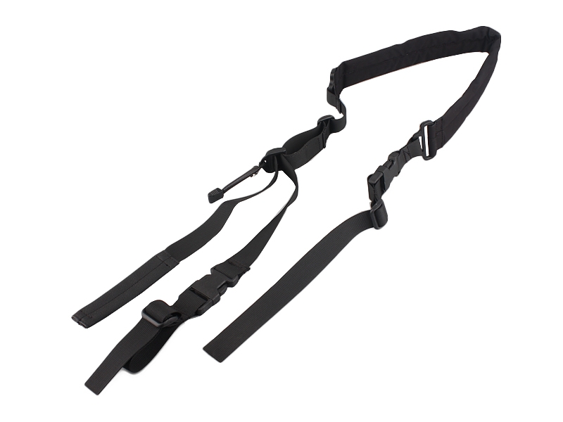 Quick Adjust Padded 2 Point Sling - BK