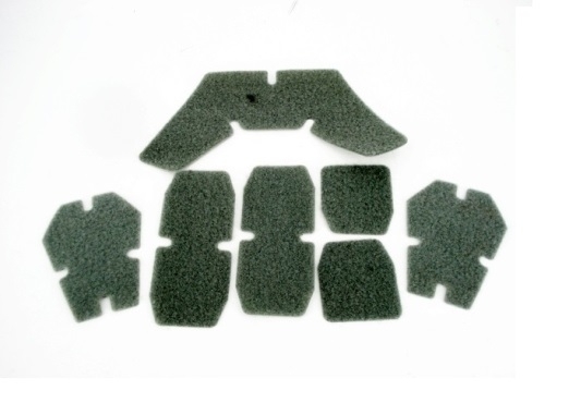CP Style Helmet Hook and Loop Adhesive Strips - FG