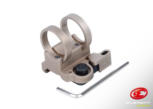 LaRue Tactical Inline Flashlight Mount(1.040") TAN