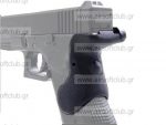 Glock17 grip with red laser