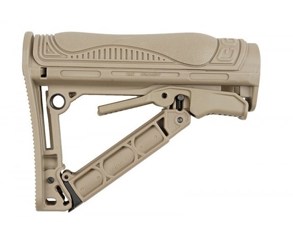 GOS-V1 RETRACTABLE STOCK - TAN	
