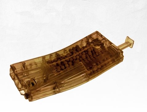 Magazine Style 420R BB Loader (Transparent Brown) 	 		 		