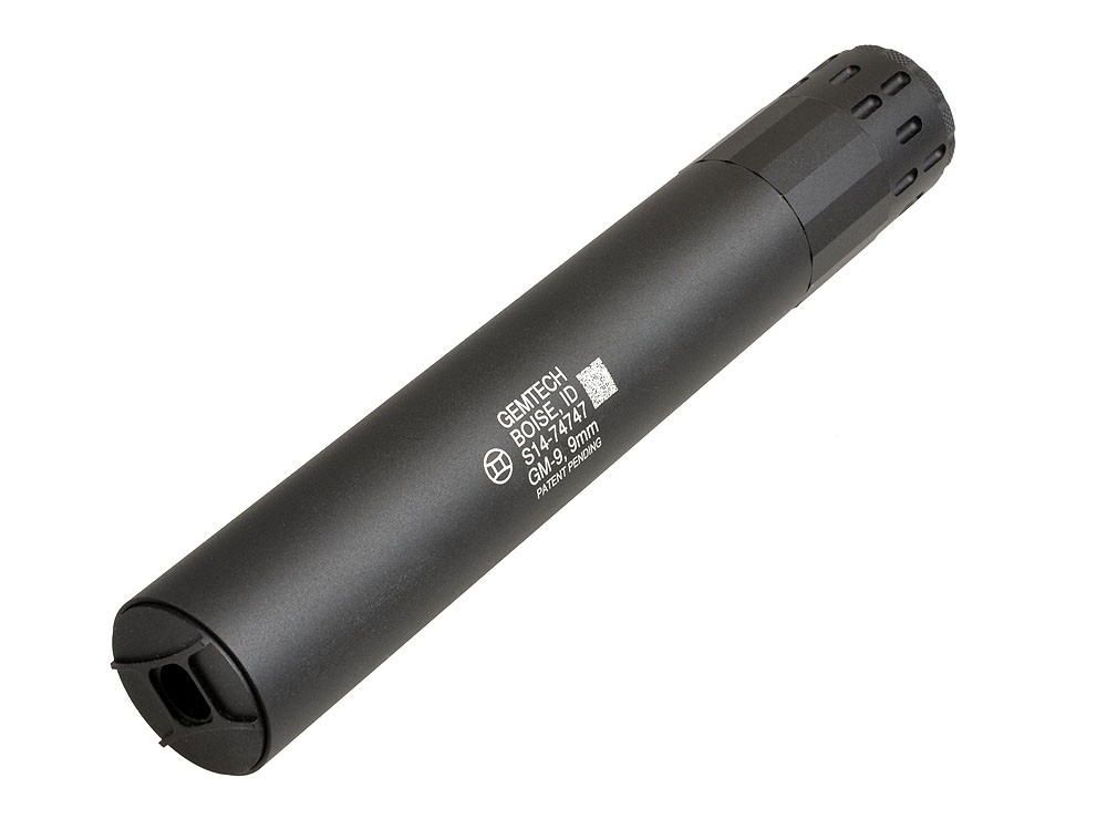 GM-9 Dummy Suppressor and Barrel Extension w/Gemtech logo