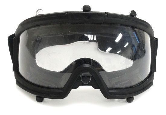 MASK PC GLASSES LENS (Black)