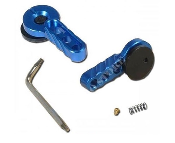 CNC Selector Lever for AEG M4 - Blue  