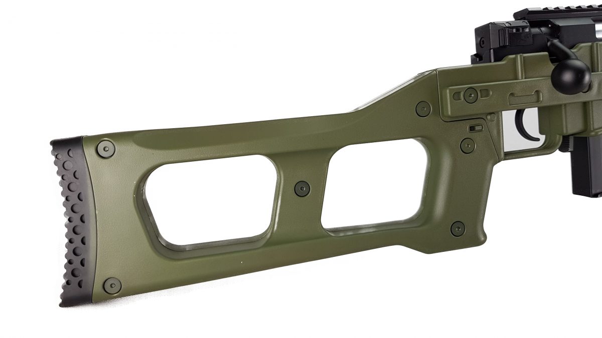 MB4408 METAL SNIPER RIFLE w/bipod (OD) - Image 2