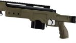 MB4411 METAL SNIPER RIFLE w/bipod (OD) - Image 5