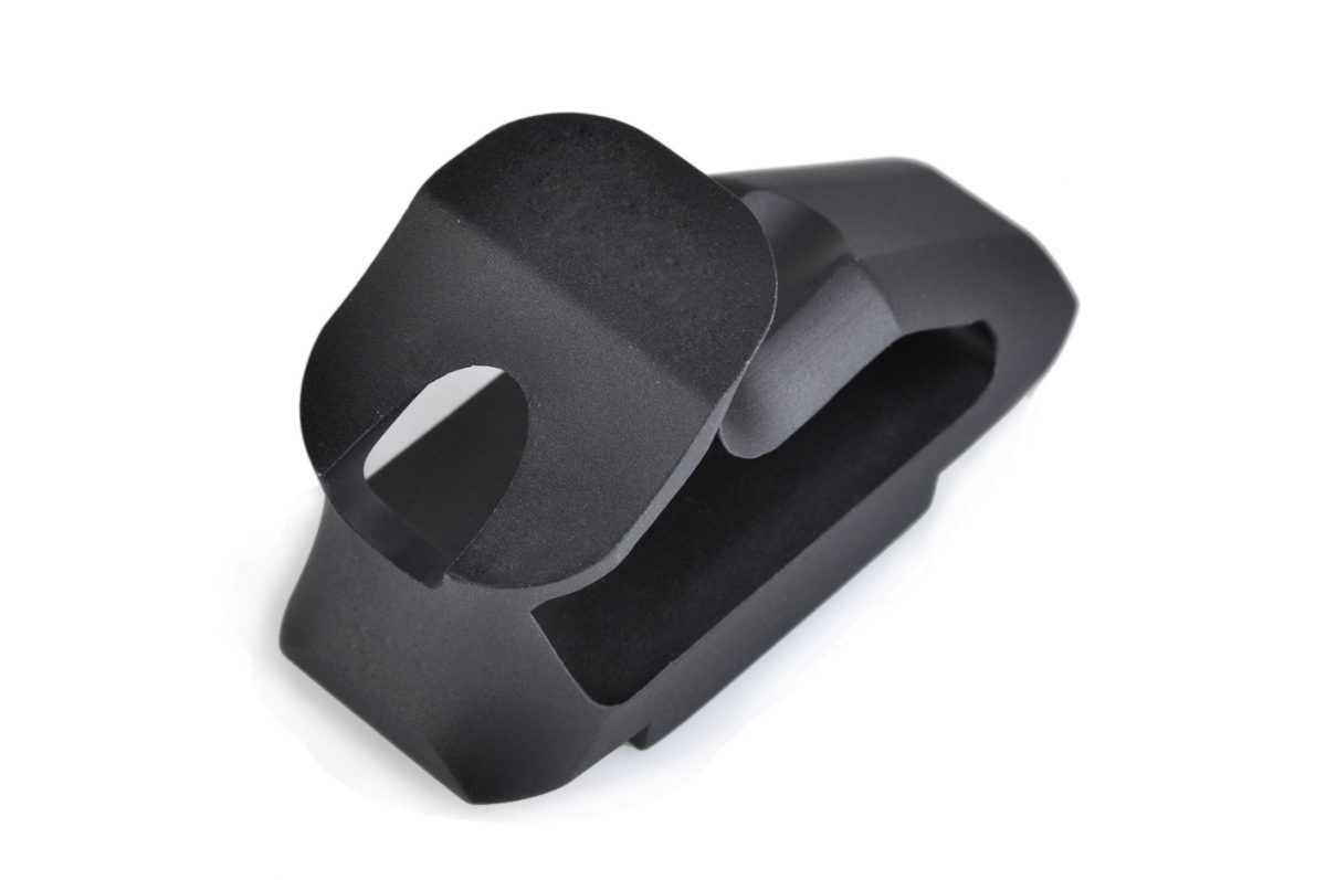 CNC Picatinny System Short Angled Grip - BK - Image 3