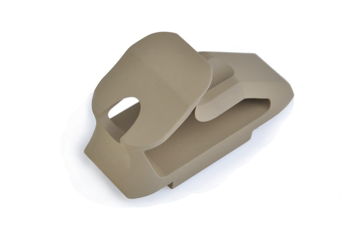 CNC Picatinny System Short Angled Grip - DE																																																																																																																																																																																																																				 - Image 2