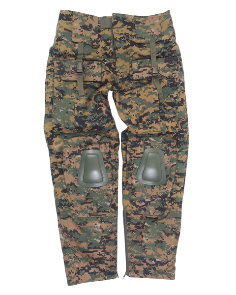 WARRIOR TROUSERS WITH KNEE PADS MARPAT