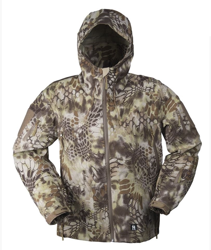 HARDSHELL JACKET BREATHABLE MANDRA TAN	