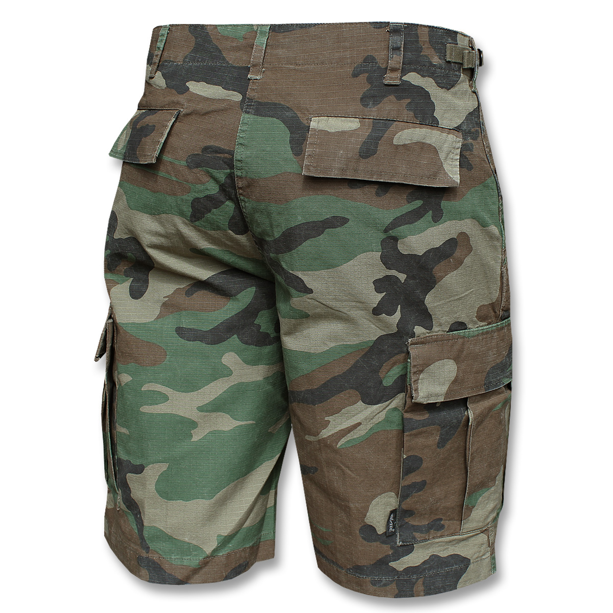 US PREWASHED RIPSTOP BERMUDA SHORTS WOODLAND