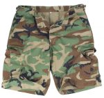 US PREWASHED RIPSTOP BERMUDA SHORTS WOODLAND