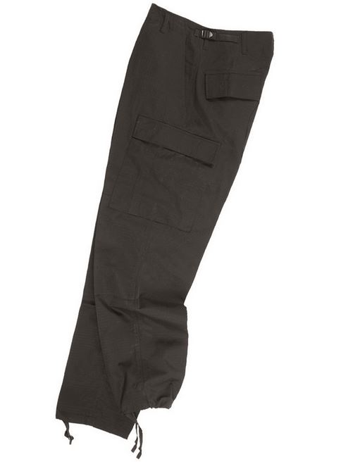 US RIPSTOP BDU FIELD PANTS - BLACK