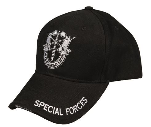 BASEBALL CAP BLACK SPEC.FORCES