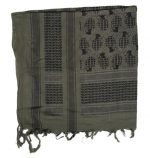 SHEMAGH SCARF (PINEAPPLE) OD/BLACK  - Image 2