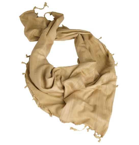 SHEMAGH 110X110CM COYOTE